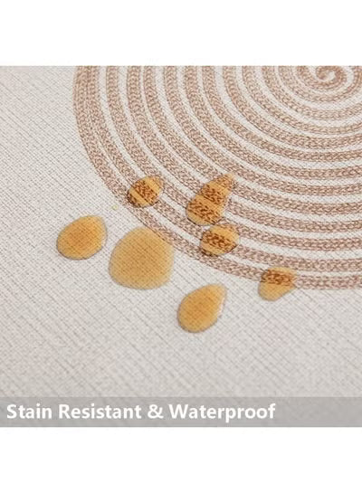 140x200 CM PVC Waterproof Table Mat Rectangular Home Thickened Tablecloth, Used for Dining Table, Party and Camping Tabletop Protection